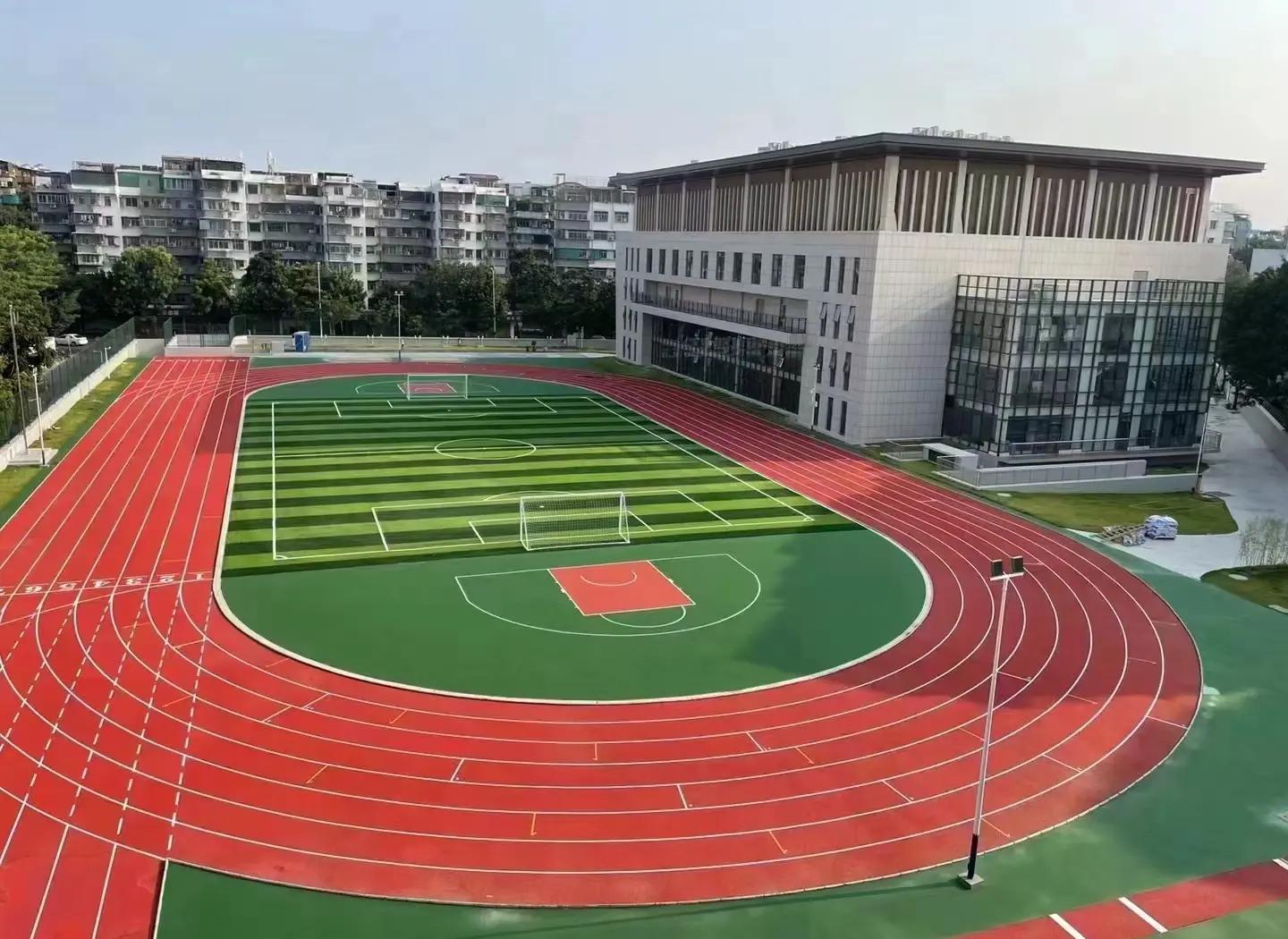 六盘水市塑胶跑道材料塑胶篮球场 - 厂家